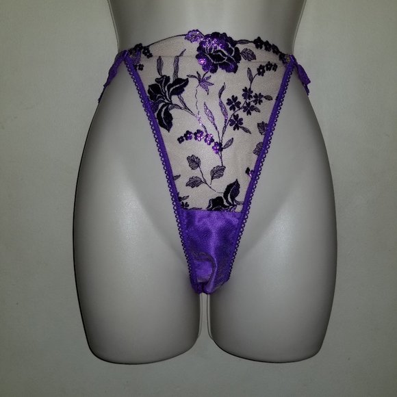 Honey Birdette Whitney Indigo Brief New